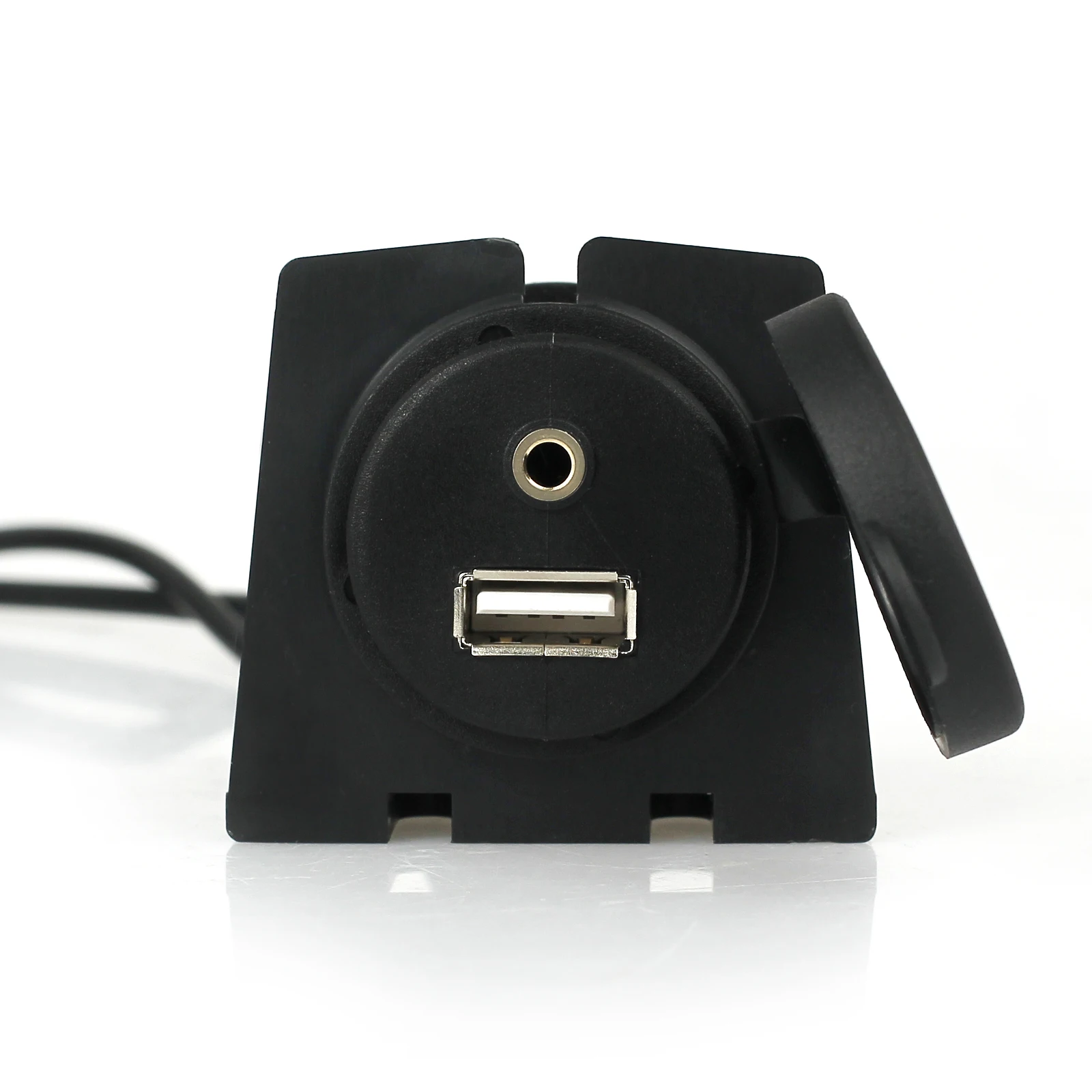 AUTOUTLET для автомобиля лодка тире заподлицо USB 3,5 мм 1/8 Aux свинцовый Удлинительный кабель жила монтажная панель