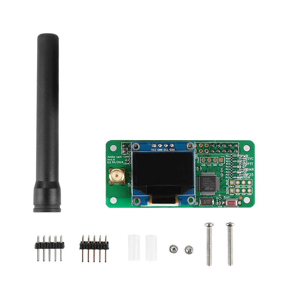 MMDVM точка доступа поддержка UHF и VHF антенна поддержка P25 DMR YSF DSTAR NXDN для raspberry Pi-Zero W, Pi 3, Pi 3B