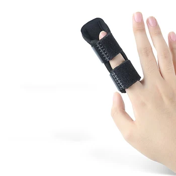 

1PC Hot Sale Best Selling Black Pain Relief Finger Splint Support Straightener Adjustable Straightening Bending Foot Care Tool