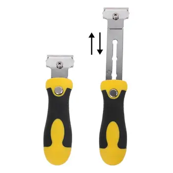 

1Set Extensible Plastic Razor Blades Scraper Knife for Glass Car Window Floor Wall Cleaning Label Sticker Remover Tools H55E