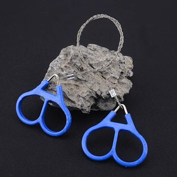 

Fretsaw emergent survival wire Saw Outdoor Hunt Fish Hand Tool Stainless Steel Handle for Cutting C1517 b