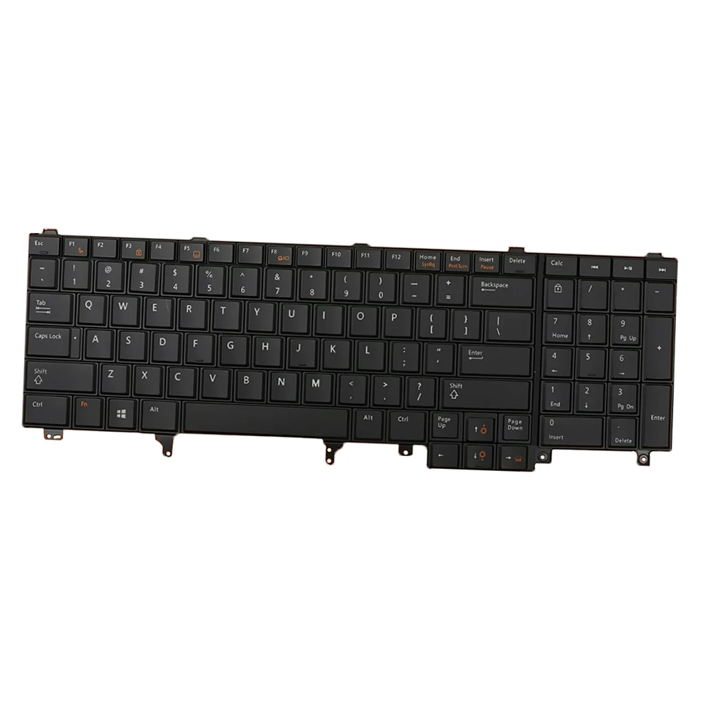 Американский Английский Qwerty Макет ноутбука Замена Keyobard для Dell широта E6520 E6530 E6540 Клавиатура ноутбука Новое поступление