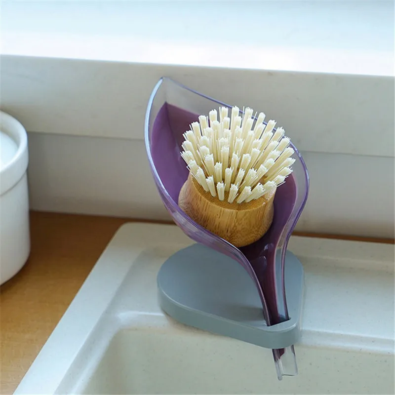 

Leaf Shape Soap Box Bathroom Soap Holder Dish Storage Plate Tray Bathroom Soap Holder Case Bathroom Supplies Bathroom Gadgets