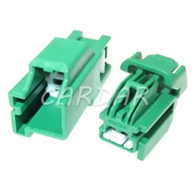 

1 Set 2 Pin 2.8 Series Green Automotive Electrical Power Wiring Socket Auto Accessories Unsealed Adapter