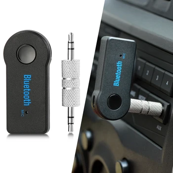 

Aux Audio Bluetooth 4.0 Receiver Stereo Aptx 3.5mm Jack Wireless Adapter for Headphone Speaker Car Music Handsfree with Mic