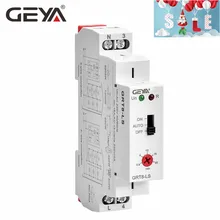 GEYA переключатель лестницы автоматический переключатель задержки выключения светильник AC230V реле 16A светильник реле управления лестницы таймер переключатель