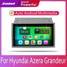 Android 2 Din автомагнитола Мультимедиа Видео плеер Авто Стерео gps карта для hyundai Azera Grandeur 2006 2007 2008 2009 2010 2011