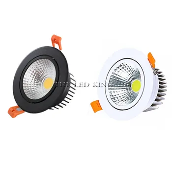 

Energy Saving Dimmable Led downlight light COB Ceiling Spot Light 3w 5w 7w 12w 85-265V ceiling recessed Lights Indoor Lighting