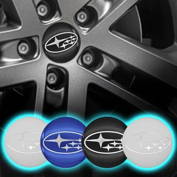 

4pcs 56mm Refit Car Accessories personality Wheel hub center stickers Cap Wheel Badge Sticker cover Subaru- LOGO for XV BRZ WR