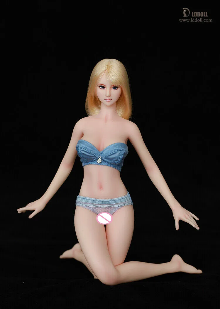 1/6 Female Body Pale Flexible PVC Action Doll Woman Figure Collection Model Toy 