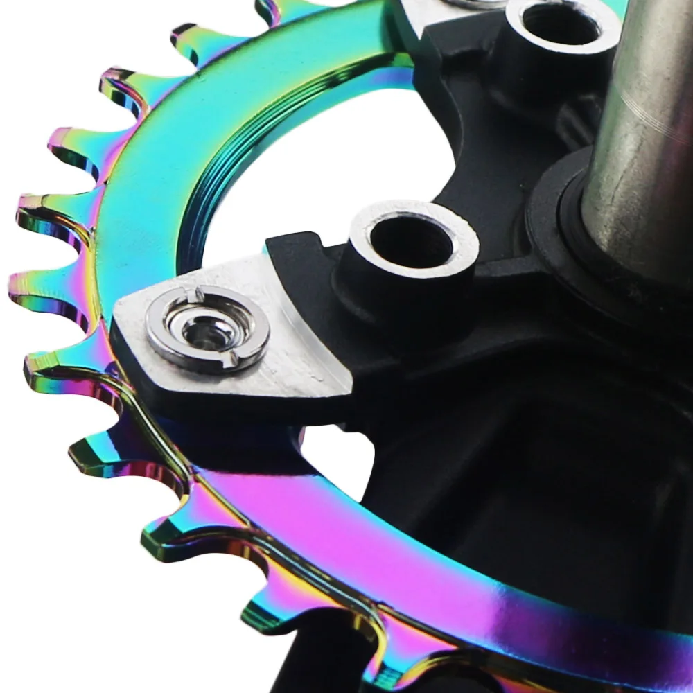 MTB 30T 32T 34T 36T 38T кольцо цепи с одной скоростью 104BCD узкое широкое для горного и