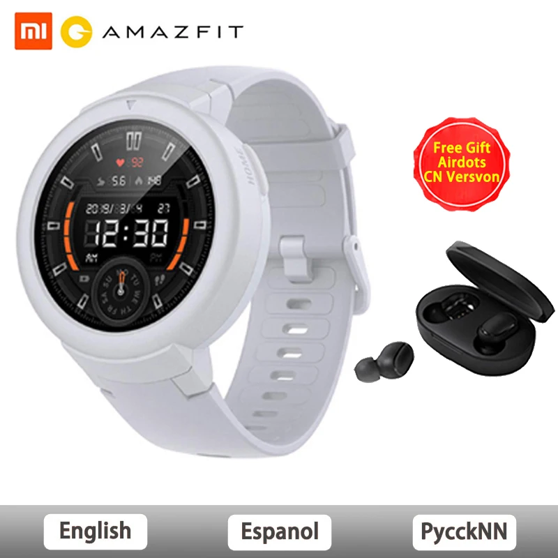 Смарт часы Huami Amazfit Verge Lite 3 дюйма GPS водостойкие|Смарт-часы| |