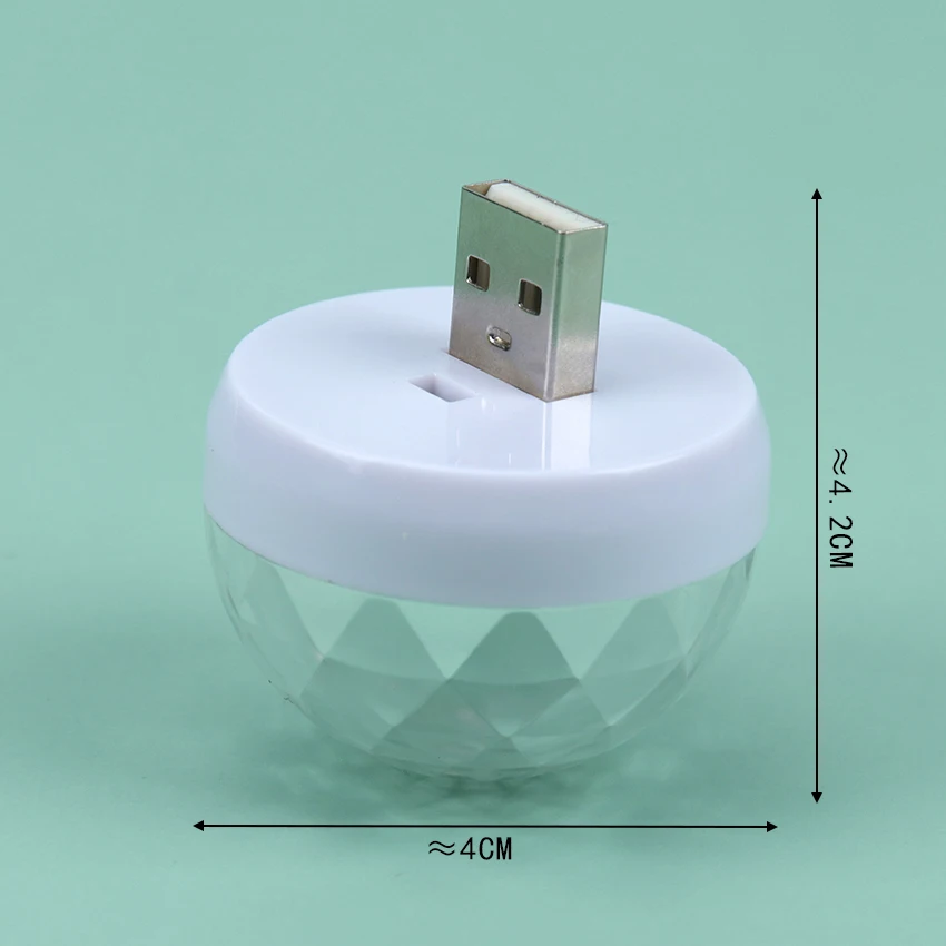 1 шт. Мини многоцветный USB LED Автомобильный интерьерный светильник ing атмосферный