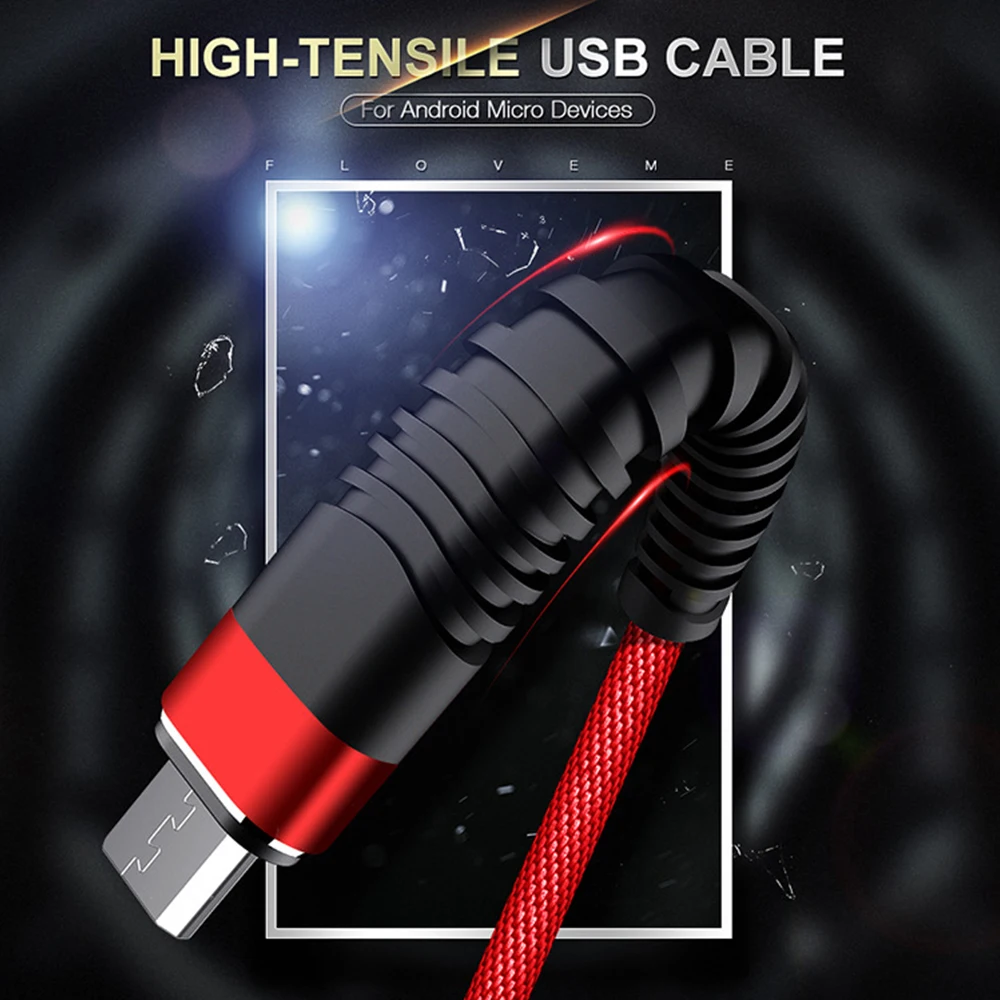 Кабель для быстрой зарядки для Xiaomi Micro usb type C телефонный кабель для iPhone 11 Pro Max 1 м 2A Быстрая зарядка кабель для мобильного телефона