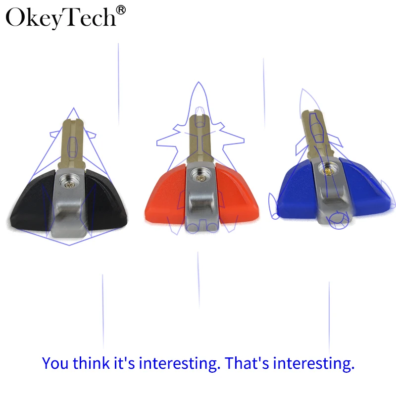 

Okeytech Motorcycle Embryo Blank Key For BMW S1000RR S1000R HP4 F700GS F650 F650GS Motor Bike Moped Starter Accessories