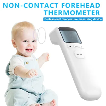 

No-contacted Infrared Thermometer Forehead Digital Accurate Measurement Thermometers Baby Adult Body Temperature Detection N30