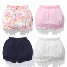 Шорты-фонарики для маленьких девочек, большие штаны на подгузник для малышей, женские шорты для маленьких детей, летние повседневные тонкие шорты для детей 0, 1, 3 лет