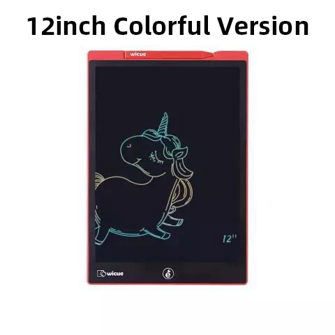 Xiaomi Wicue письменный 10 12 дюймов Радужный ЖК-дисплей почерк доска для письма планшет 16 дюймов без задний светильник Обучающие Детские Инструменты - Цвет: Colorful Version-12
