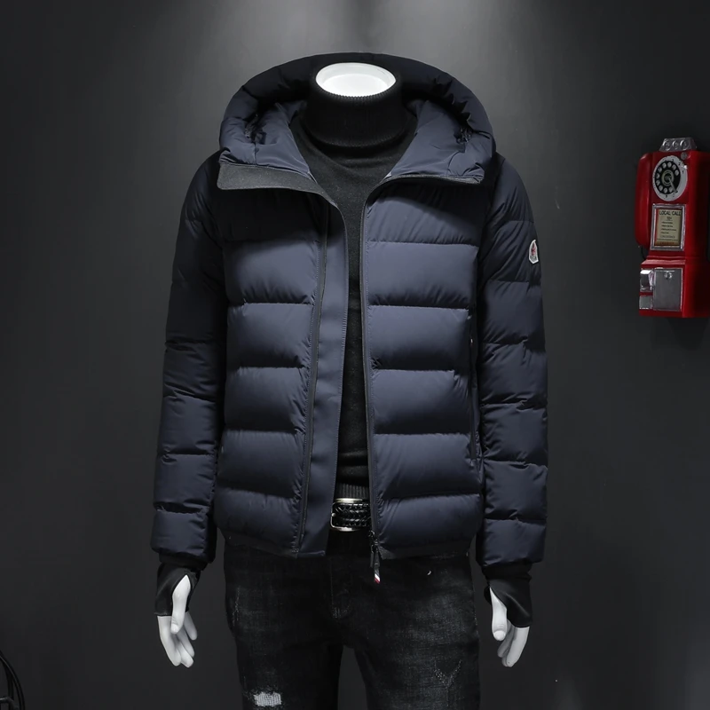 Зимний стиль лайнер может быть отделен с длинным разрезом мужской одежды куртка плюс fertilizer xl