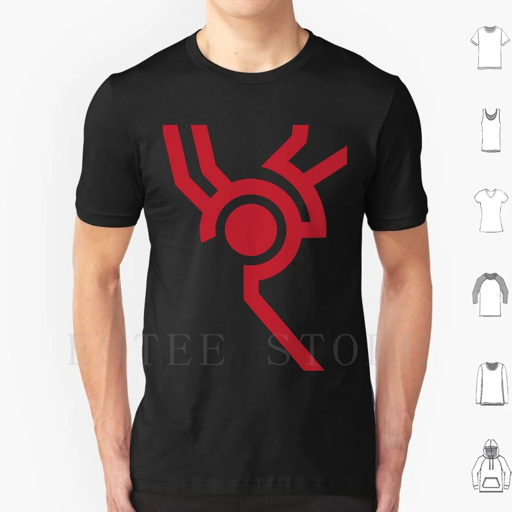 Techno Dot T Shirt Print Cotton Tech Techno Computer Tecnico Elettronico Yugioh 5Ds Yugioh 5Ds Yusei Fudo Yusei Fudo Rosso Nero