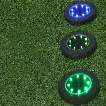 

Waterproof 16LED LED Solar Lawn Light Outdoor Solar Underground Light Garden Decoration Light Path Ground Light