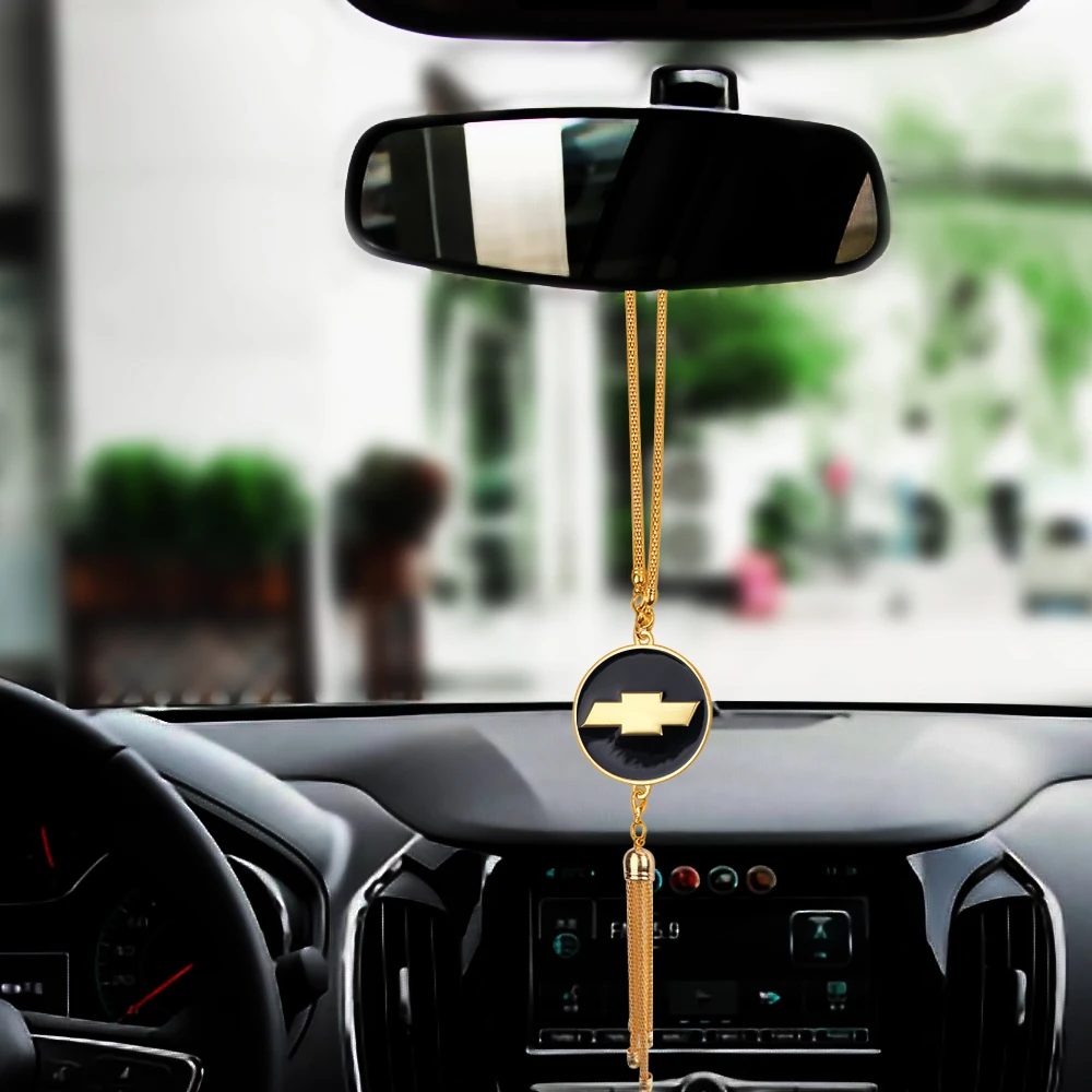 Для Chevrolet Cruze Spark Captiva Malibu Trax Aveo, металлический автомобильный брелок для автомобильных ключей, подвеска для зеркала заднего вида, подарок на день рождения, 1 шт