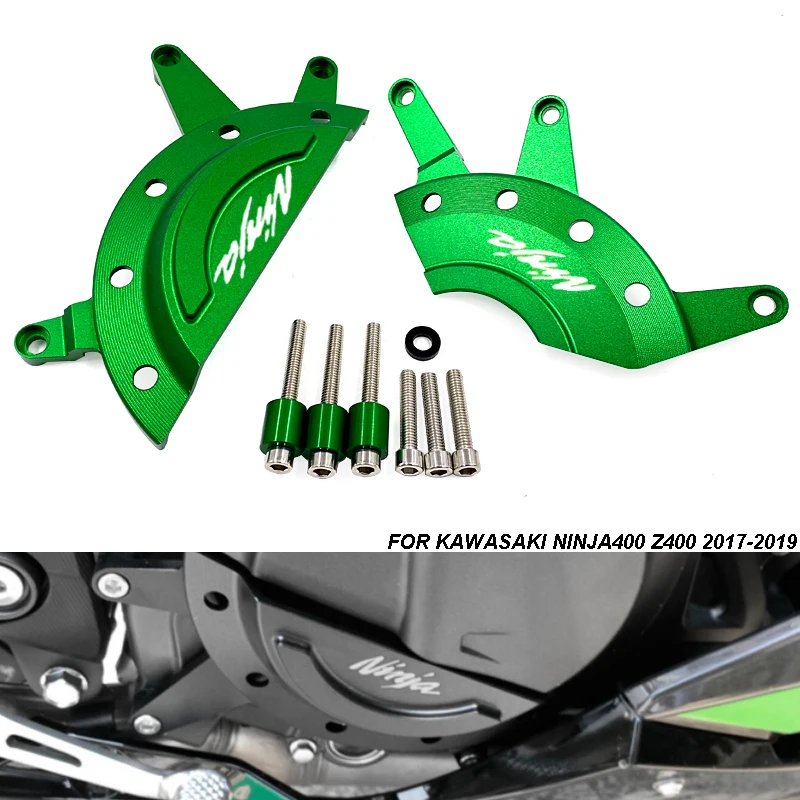 NINJA400 & Z400 боковая защита двигателя корпус статора Защитная крышка для Kawasaki