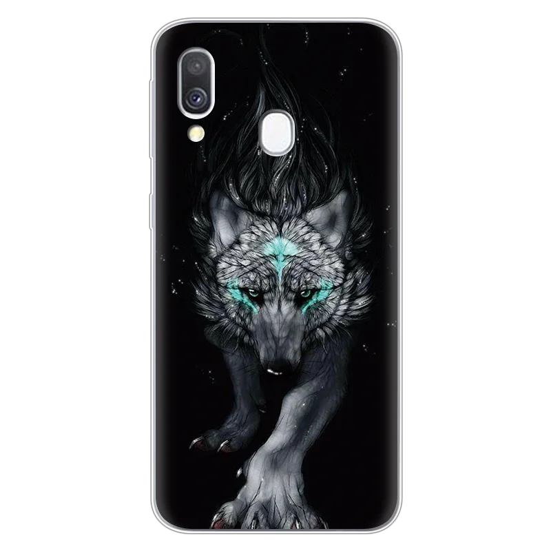 langtlg Роскошный чехол для телефона с рисунком в виде животного для samsung Galaxy A40 A30 A50 A70 A60 A10 модный силиконовый мягкий ТПУ покрытие для чехла - Цвет: langtlg