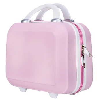 

Ladies Cosmetic Case Brand Makeup Artist Professional Beauty Cosmetic Cases Cosmetic Bag Portable Pretty Suitcase Pink