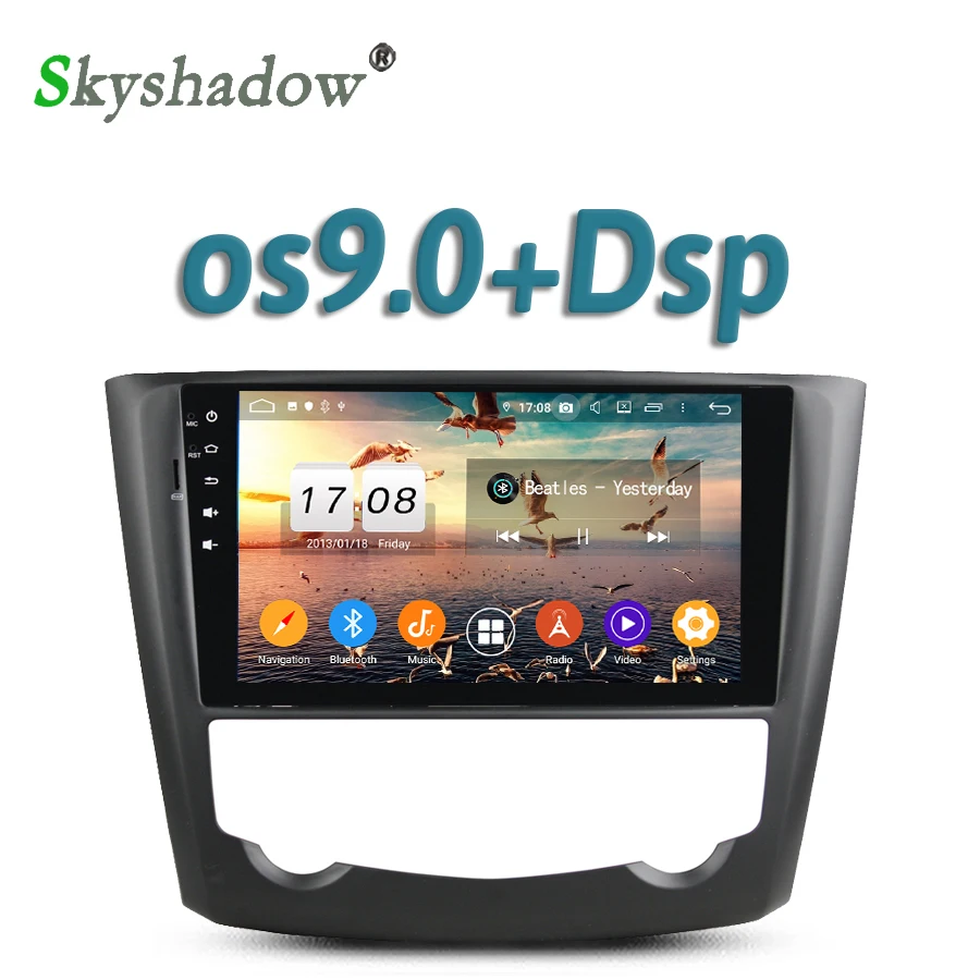 Автомобильный dvd плеер DSP IPS Android 10 4 Гб 32 г 8 ядер GPS карта RDS радио wifi Bluetooth 2 AHD камера