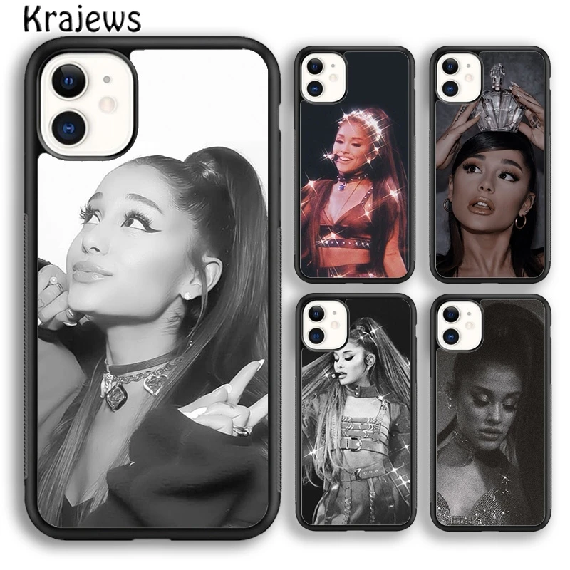 Мягкий чехол для телефона Ариана Гранде певица iPhone 5s SE 2020 6s 7 8 plus X XS XR 11 12 13 mini pro max