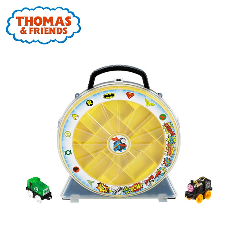 Паровозик Thomas& Friends Minis, 3 шт. в упаковке, литая под давлением игрушка, персонаж Джеймс Перси, паровозик, мини-игры, карманные игрушки CHL60 Brinquedo для детей - Цвет: DMR22