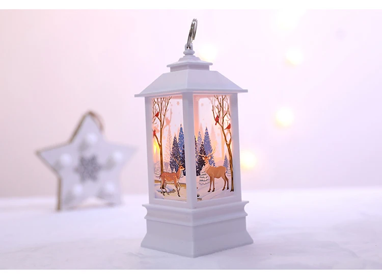Светодиодный малая масляная лампа, рождественское моделирование, огни пламени, рождественские украшения, Ресторан, Бар, интерьерные