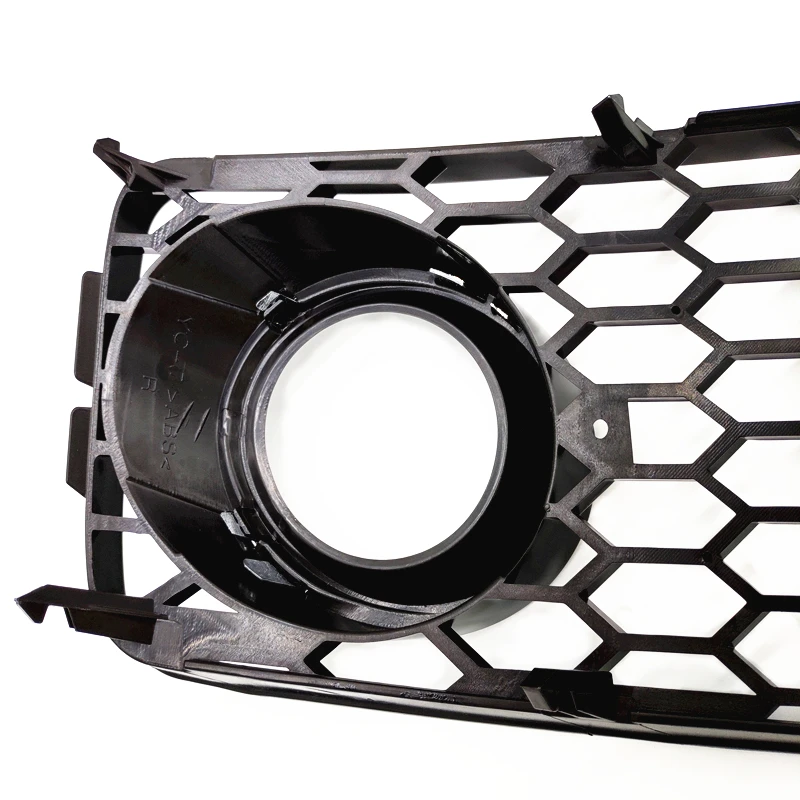 1 пара для Audi A5 S-Line/S5 B8 RS5 2008-2012 Автомобильная противотуманная фара крышка сотовая сетка Шестигранная Передняя решетка гриль