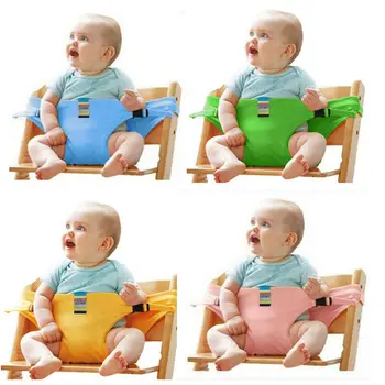 

Portable Baby High Chair Booster Safety Seat Strap Harness Seat Belt