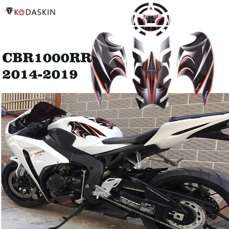 Наклейка на крышку топливного бака KODASKIN украшение для мотоцикла протектор HONDA