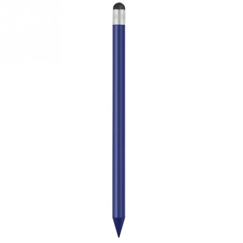 Синий Lightweight Touch Screen Stylus Pen Phone Accessories Wear Resistance Capacitive Pencil Navigation Writing Game Console Tablet - Цвета: Синий