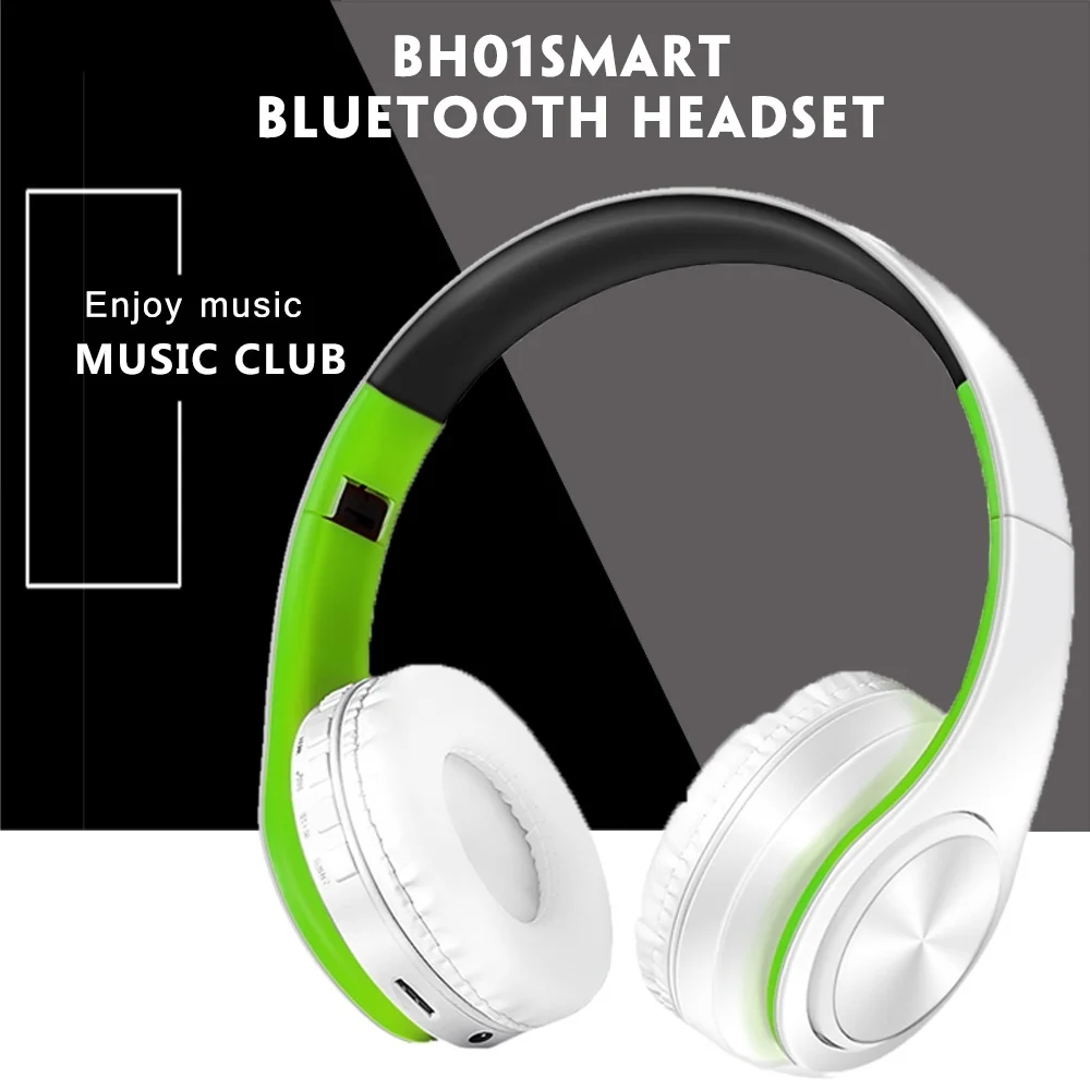 Модные спортивные наушники BH01 Bluetooth стерео гарнитура, наушники беспроводные наушники BT4.0 музыкальный MP3 микрофон