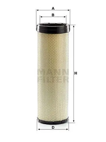 Фильтр воздушный MANN FILTER CF1720|Свечи зажигания и запальные свечи| |