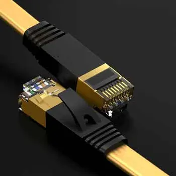 

Network cable super six extension cable lengthened high-speed non-card dormitory project home router unshielded black