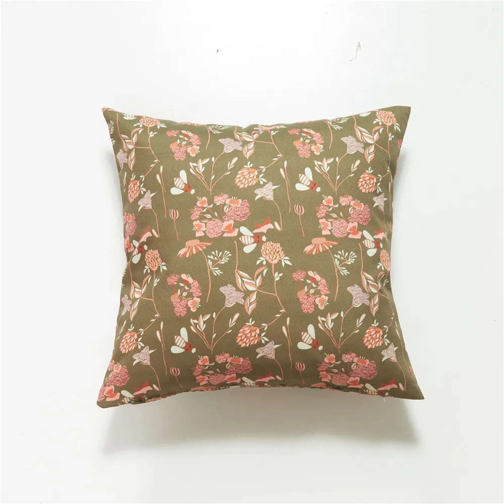Set di 2 federe decorative per cuscini, 55 x 55 cm, moderne e