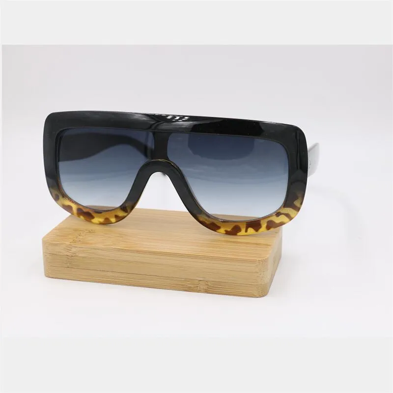 2019 роскошные солнцезащитные очки в большой оправе для женщин и мужчин