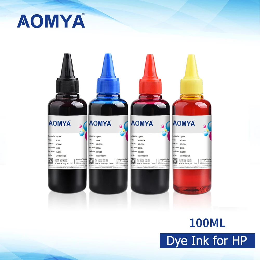 Набор чернил Aomya 400 мл для принтера HP 950 951 Officejet Pro 8100 8600/8610/8620/8630/8640/8660/8615/8625 |