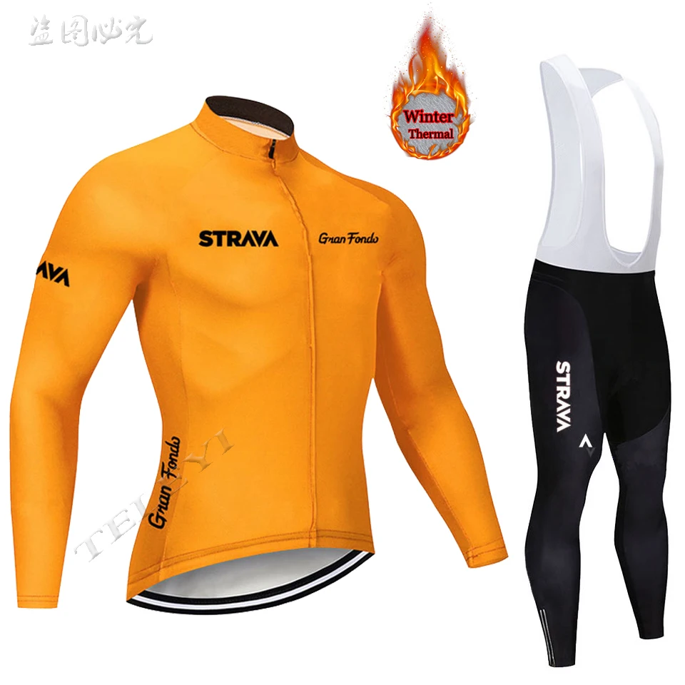 8 Велокофты Strava с длинным рукавом Зимняя Теплая Флисовая одежда для велосипеда MTB велосипедная Одежда Майо Ropa Ciclismo Hombre - Цвет: 8