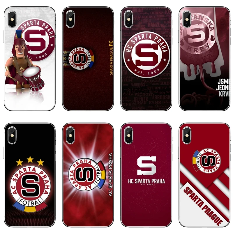 

Sparta Prague Logo For Huawei Mate 20 10 9 P30 P20 P10 P9 pro Lite P Smart plus 2019 Transparent cover case