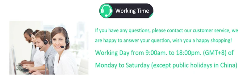 1）working time