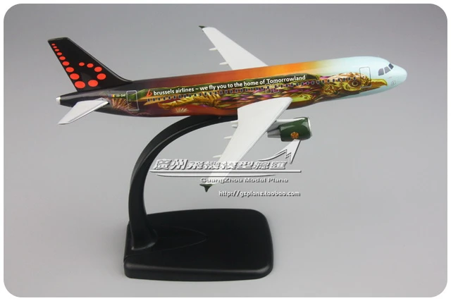 Modelo de ensamblado de plástico para coleccionistas, aeromodelismo de 19cm, modelo avión A320 OO-SNF Eagle 1:200 _ - AliExpress Mobile