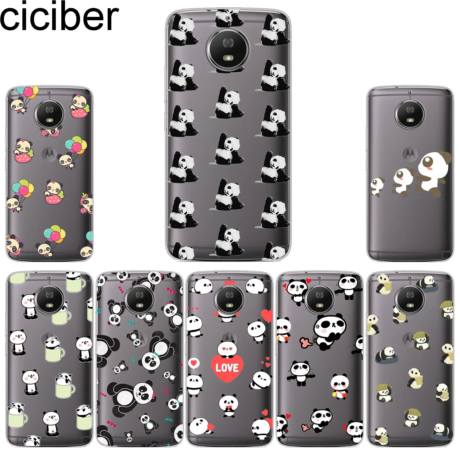 Ciciber чехол для телефона Motorola Moto G6 G5 G4 G5S M мягкий TPU E5 E4 Z2 Z3 C Play Plus Go X4 One power Back