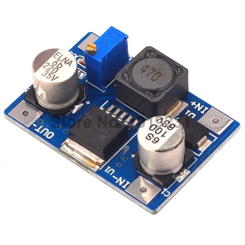 Регулируемый Модуль понижающего напряжения LM2596HV DC-DC 5-60V вход 1,25 V-30 V выход