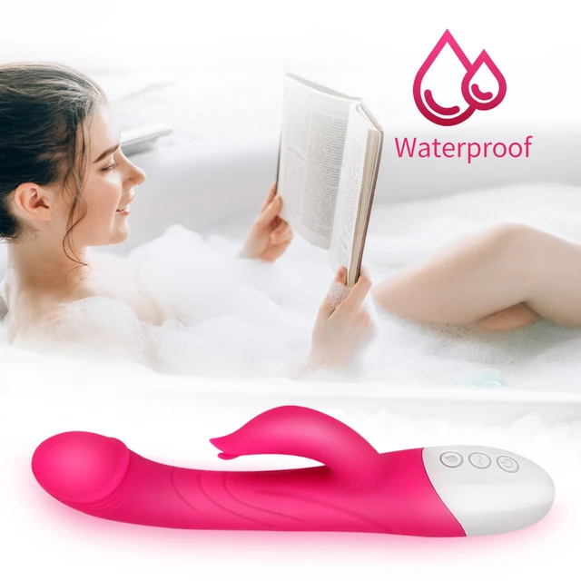 Vibrator mit 16 Geschwindigkeiten G-punkt Dildo Dual Vibration Vagina Klitoris Massager 5